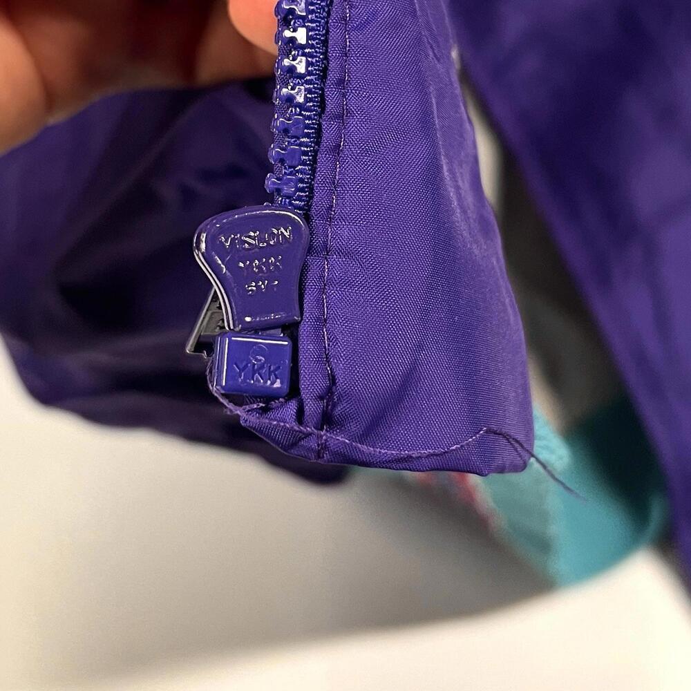 90’s Vintage McDonald’s Color Block Windbreaker Jacket Fits Sz XL RARE - READ - Picture 9 of 11